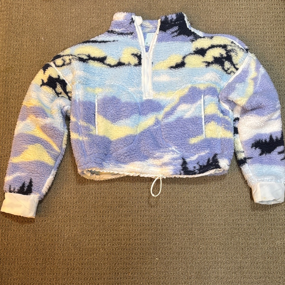 Lavender Fleece Pullover